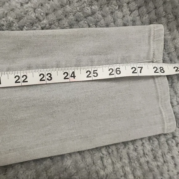 Citizens of Humanity Uber High Rise Jeans in Light Gray Size 30, LIKE NEW - Picture 14 of 14